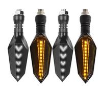Clignotants Compatible Avec XJR1300 Pour XP500 Pour XP530 Pour XS250SE Pour XS400 Pour XS650 Pour XS750 Pour XS850 Pour XS1100 Clignotants De Moto Lumière Clignotante Fluide