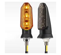 Clignotants De Moto Clignotants LED Universels pour Moto 2 Pièces 8mm Lampe Clignotante 12V Accessoires D'indicateur De(B Style)