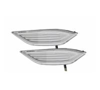 Clignotants de rétroviseur pour Porsche Cayenne 958 92A 2010-2014 95863107200 (2 pièces) - Clignotants latéraux dynamiques (transparents)