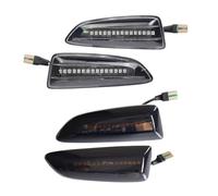 Clignotants Dynamiques 2 Pièces LED Marqueur Latéral Dynamique Clignotant Séquentiel Clignotant Pour Opel Pour Astra J Pour Astra JK Zafira C Pour Insignia B Pour Grandland(2PCS Dynamic Smoked)