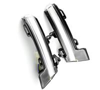 Clignotants dynamiques Clignotant Pour Dynamique À Défilement Indicateur De Rétroviseur Séquentiel Compatible Avec Skoda Pour Octavia Pour Mk3 5E 2013-2018(White)