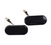 Clignotants Dynamiques Compatible Avec Seat Pour Ibiza 6L 2002 2003 2004 2005 2006 2007 2008 Accessoires De Voiture Feux De Position Latéraux Dynamiques Feux Indicateurs Signalisation(Noir)