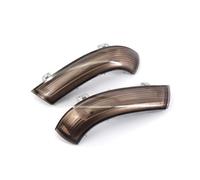 Clignotants dynamiques Lampe De Répéteur Latéral Voiture Clignotant Rétroviseur Pour Skoda Pour Superb 2002 2003 2004 2005 2006 2007 2008(Left and Smoke Right)