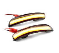 Clignotants Dynamiques LED Clignotants LED Dynamiques pour Rétroviseur Clignotants Répéteurs pour Ford pour Escape pour Kuga pour EcoSport 2013 2014 2015 2016-2019 Indicateurs Latéraux(Jaune)