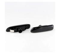 Clignotants Dynamiques LED Coque De Protection Pour Clignotant Latéral De Voiture Feu De Gabarit Pour BMW Série 3 Berline E46 Coupé Cabriolet Break Break Indicateurs Latéraux(Black Shell No Lamp)