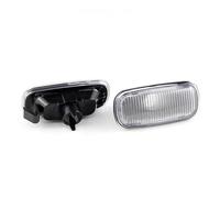 Clignotants Dynamiques LED Couvercle De Boîtier De Lampe De Clignotant Latéral De Voiture Pour A3 S3 8P A4 S4 RS4 B6 B7 B8 A6 S6 RS6 C5 C7 Indicateurs Latéraux(Clear Shell No Lamp)