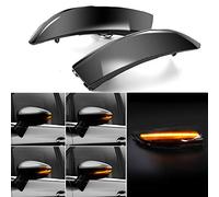 Clignotants dynamiques LED latéraux pour rétroviseur latéral pour Fo rd Fiesta Mk7 2008-2017 B-Max 2012-2017