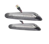 Clignotants Dynamiques LED pour BMW LED Dynamique Feu De Position Latéral Clignotant Séquentiel Clignotant pour E90 pour E91 E92 E93 E60 E87 E82 E46 Indicateurs Latéraux(Dynamic Crystal B)