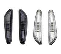 Clignotants Dynamiques Pour BMW E46 E60 E61 E83 2000-2010 Feu Position Latéral Voiture Clignotant Lampe LED(Grey)