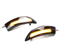 Clignotants dynamiques pour Ford pour Fiesta Mk7 pour B-Max 2008 2009 2010 2011 2012 2013 2014 2015 2016 2017 LED Fumé Clignotant Dynamique Rétroviseur Latéral Clignotant