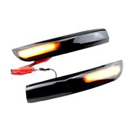 Clignotants Dynamiques Rétroviseur LED Dynamique Avec Clignotants Pour Ford Pour Escape Pour Kuga Pour EcoSport 2013 2014 2015 2016 2017 2018 2019 Indicateur Miroir À LED(Yellow)