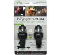 Clignotants et Feux de position Vélo Toad Winglights 360 Fixed Cycl Noir Noir G
