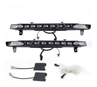 Clignotants Feu Jour LED pour Q7 2010 2011 2012 2013 2014 2015 2 Pièces Fonction Clignotant Jaune Dynamique Ampoule Antibrouillard DRL 12V pour Voiture Clignotants LED