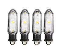 Clignotants Feux Clignotants De Moto Clignotant Ambre Clignotant Avant Arrière Clignotant 12V 10mm Lampe Témoin Lampe Témoin De Moto Accessoires