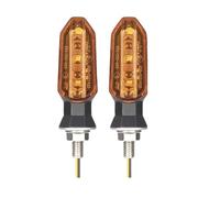 Clignotants Feux Clignotants De Moto Lumière Ambre 12V pour CBR500R pour CBR650F pour CB500X pour CRF250L pour MSX125(2 x Amber Shell)