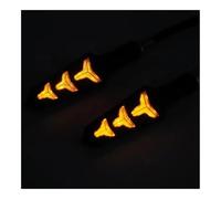 Clignotants Feux De Virage Pour Motos Feux Arrière De Moto À Eau Courante Lampe Clignotante(Color7)