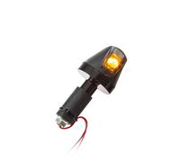 Clignotant KOSO Knight LED noir mat/fumé universel à l'unité