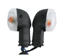 Clignotants Indicateurs Clignotants Avant Et Arrière pour Moto pour Y&amaha YZF R1 R6 FZ1 FZ6 XJ6(Clair)