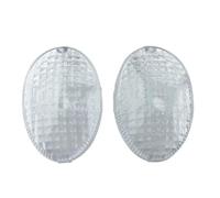 Clignotants Indicateurs Clignotants Avant Et Arrière pour Motos pour Kawasaki pour Ninja 250R, pour Vulcan S 650, D-Tracker 125, 150, 250, W800, Cafe.(Clair,Lentille)