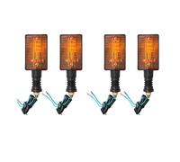 Clignotants Indicateurs Lot De 2/4 Clignotants De Frein Arrière De Moto pour XT350 XT600 XT550 XT250 FZ750 1985-2000, Lampes Ambrées
