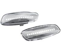 Clignotants Latéraux 2 Pièces Pour Peugeot Pour 308 Pour 207 Pour 3008 Pour 5008 Marqueur Latéral LED À Flux Dynamique Clignotant(Dynamic Crystal Type)