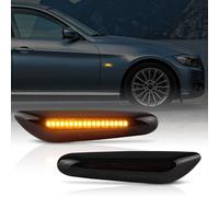 Clignotants latéraux à LED - Pour BMW X1 E84, X3 E83, X5 E53 - Noir