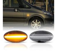 Clignotants latéraux à LED pour Citroën C1, C2, C3, C4 Cactus, C5, C6, Verre transparent