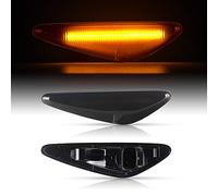 Clignotants latéraux à LED pour Fiat 124 Spider à partir de 2016 - Noir