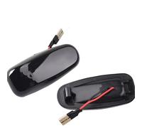 Clignotants latéraux Compatible Avec Benz Pour E-Class Pour W124 A124 C124 1984-1998 Pour E-Class Pour W210 S210 1995-2003 Feux De Position Latéraux Clignotants Clignotants(Black)