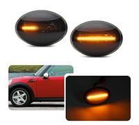 Clignotants latéraux dynamiques à LED pour John Cooper Works Mini R55 R56 R57 R58 R59 - Verres fumés