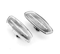 Clignotants Latéraux Dynamiques Feu De Position Latéral À LED Dynamique Clignotant pour Citroen C4 pour Picasso C3 C5 DS4 (2006 2007 2008 2009 2010-2016) Feux Latéraux Auto(Dynamic Crystal Type)