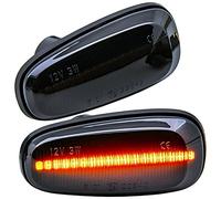 Clignotants latéraux LED compatibles avec toutes les Opel Astra G | Opel Zafira A | Noir