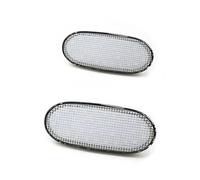Clignotants Latéraux Pour Benz Pour Sprinter Pour W906 2006-2013 36LED Feux De Position Latéraux Lampe Répétition Latérale 12V Clignotant Panneau(Clear shell 2Pcs,Dynamic signal)