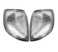 Clignotants latéraux Pour Benz Pour W140 Pour S280 Pour S300 Pour S320 Pour S500 Pour S600 1991-1998 Feu De Virage Avant Clignotant Latéral(1 pair White)