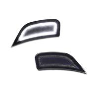 Clignotants Latéraux Pour Cadillac Pour Escalade Pour Escalade Pour ESV Pour 5e Pour Gen 2021 2022 2023 Feux De Gabarit Latéraux De Passage De Roue Avant(Smoked Lens White)