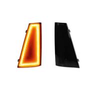 Clignotants Latéraux Pour Chevry Pour Malibu Pour El Pour Camino Feux De Position Latéraux Avant Feux De Virage Feux De Signalisation Feux De Conduite(Smoked Lens Amber)