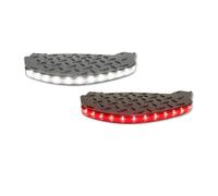 Clignotants Latéraux Pour Chevy Pour Silverado 2014-2019 Pare-chocs Arrière Marchepied Coin Insert Pad Lumières Feu Latéral Clignotant Lampe