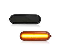 Clignotants Latéraux Pour Civic Pour Del Pour Sol 1993-1997 Feu De Gabarit Avant Garde-boue Clignotant Stationnement(Smoked Lens Amber)