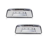 Clignotants Latéraux Pour Kenworth Pour T680 Pour T700 Pour T880 Semi-remorque Feux De Gabarit Latéraux Clignotants Feux De Stationnement(Clear Lens Chrome)