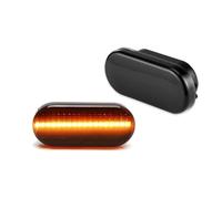 Clignotants Latéraux Pour MK4 Pour Golf Pour Bora Pour B5 Pour B5.5 Pour Passat Pour Coccinelle Pour GTI Pour R32 Feux De Gabarit Latéraux À LED(Smoked Lens)
