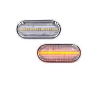 Clignotants Latéraux Pour MK4 Pour Golf Pour Bora Pour B5 Pour B5.5 Pour Passat Pour Coccinelle Pour GTI Pour R32 Feux De Gabarit Latéraux À LED(Clean lens)