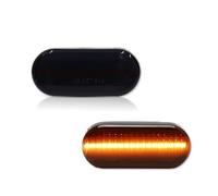 Clignotants Latéraux Pour Octavia LED Feu De Position Latéral Dynamique Clignotant Feu Latéral Clignotant Lampe Indicateurs(Smoke NO Dynamic)