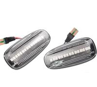 Clignotants LED Feu Signalisation Latéral , Indicateur Latéral, Panneau 12V, Répéteur Latéral, Pour Opel, Pour Zafira A 99-05, Pour Astra G 98-09 Sequentiel Dynamiques LED(Dynamic Crystal Type)