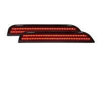 Clignotants LED Feu signalisation pour Ford pour Mustang 2010 2011 2012 2013 2014 2 Pièces Pare-Chocs Avant Arrière De Voiture Feu De Position Latéral Blanc (Couleur : Rear Red)