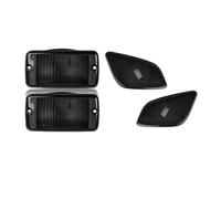 Clignotants LED Feu signalisation pour Jeep pour Wrangler pour TJ 1997-2006 Lentille Fumée Avant Garde-Boue Feu De Position Latéral Boîtiers De Signal Trun