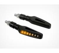Clignotants LED Glory Sq Séquentiel Moto Paire Indicateurs'Direction Homologués