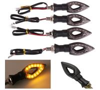 Clignotants LED Moto - Universel - 12V - 12 LED - Ambre