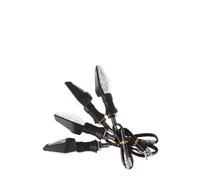 Clignotants Lumières 1 Clignotant Universel 12 LED Ambre + Bleu Double Couleur pour Moto Tout-Terrain