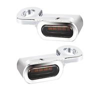 Clignotants Lumières 1 Paire De Clignotants À LED Pour Moto Petite Lampe Ambre Pour Pour Sportster XL 48 72 1200 883 2004-2021