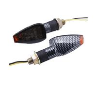 Clignotants Lumières 2pcs LED Clignotants Moto Universel Led Moto Lampe Ambre Clignotants LED Indicateurs Lumière Intermitentes Moto